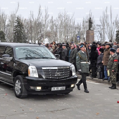 Primarul Nikolaevului Vladimir Ciaika, înmormântat