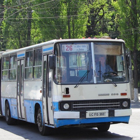 Как в Кишиневе в поминальные дни ходит общественный транспорт